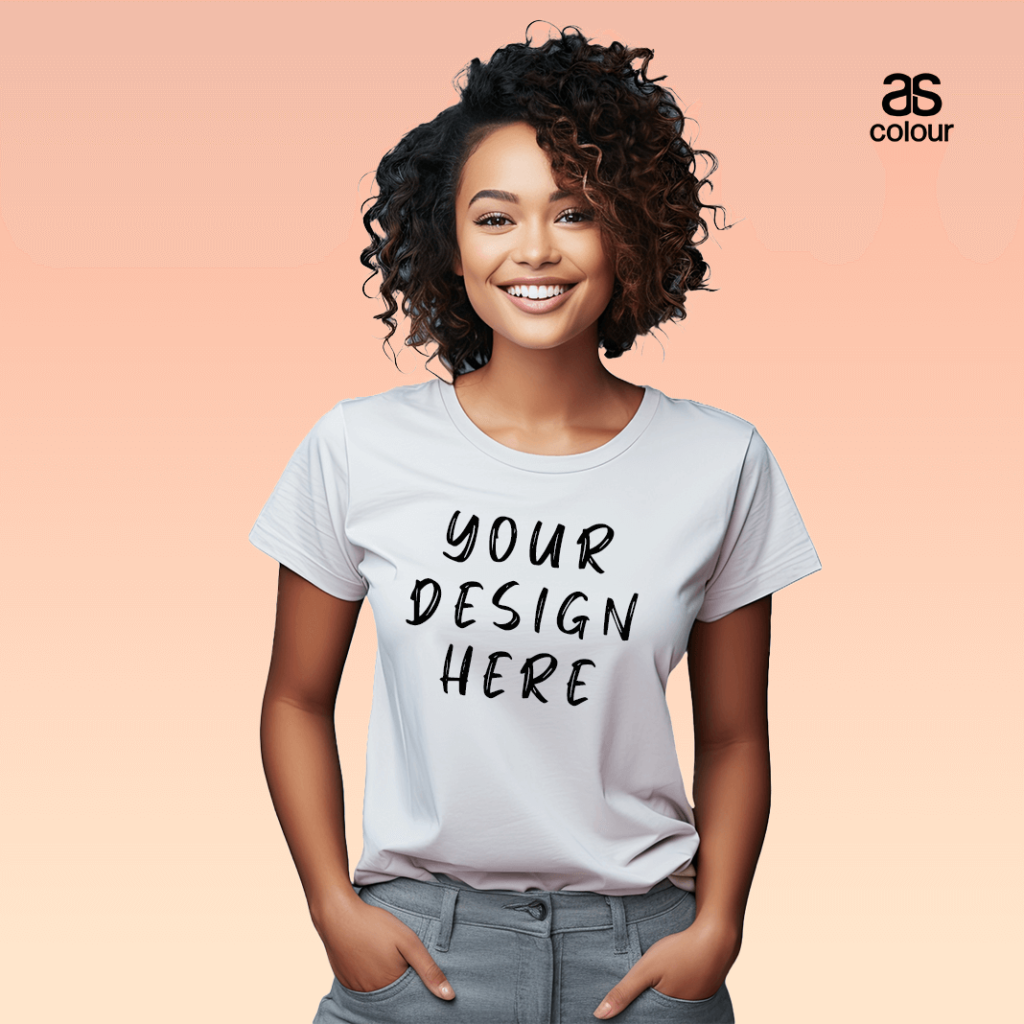 Ladies AS colour T-Shirt Printing Adelaide