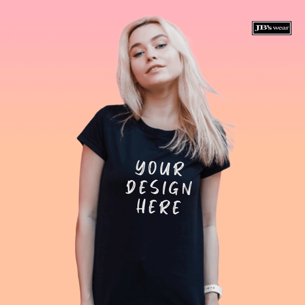 Ladies Slim Fit T Shirts Printing in Canberra T-Shirt Printing Canberra | Custom Printed T-Shirts in Canberra